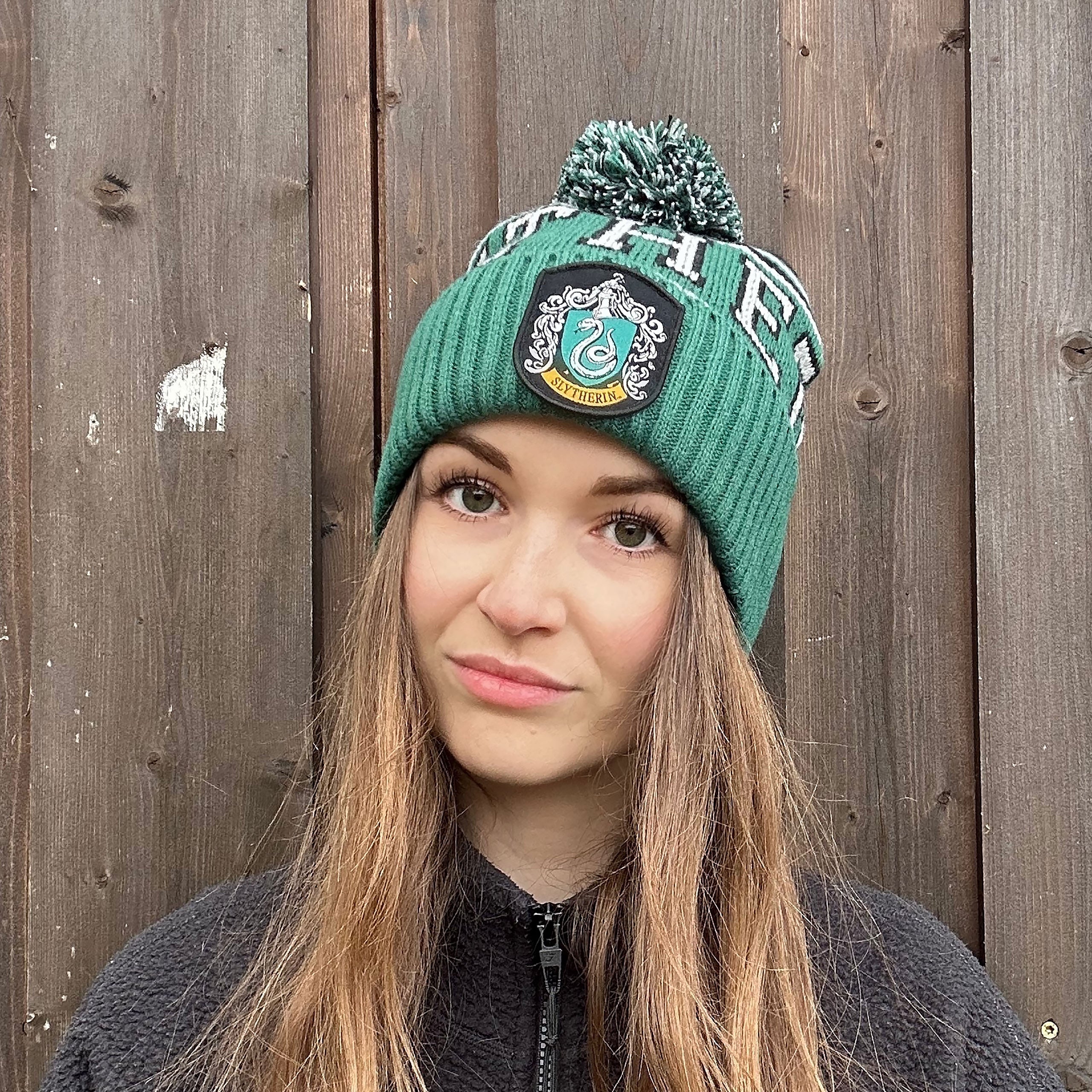 Produktbild Harry Potter - Slytherin Mütze grün