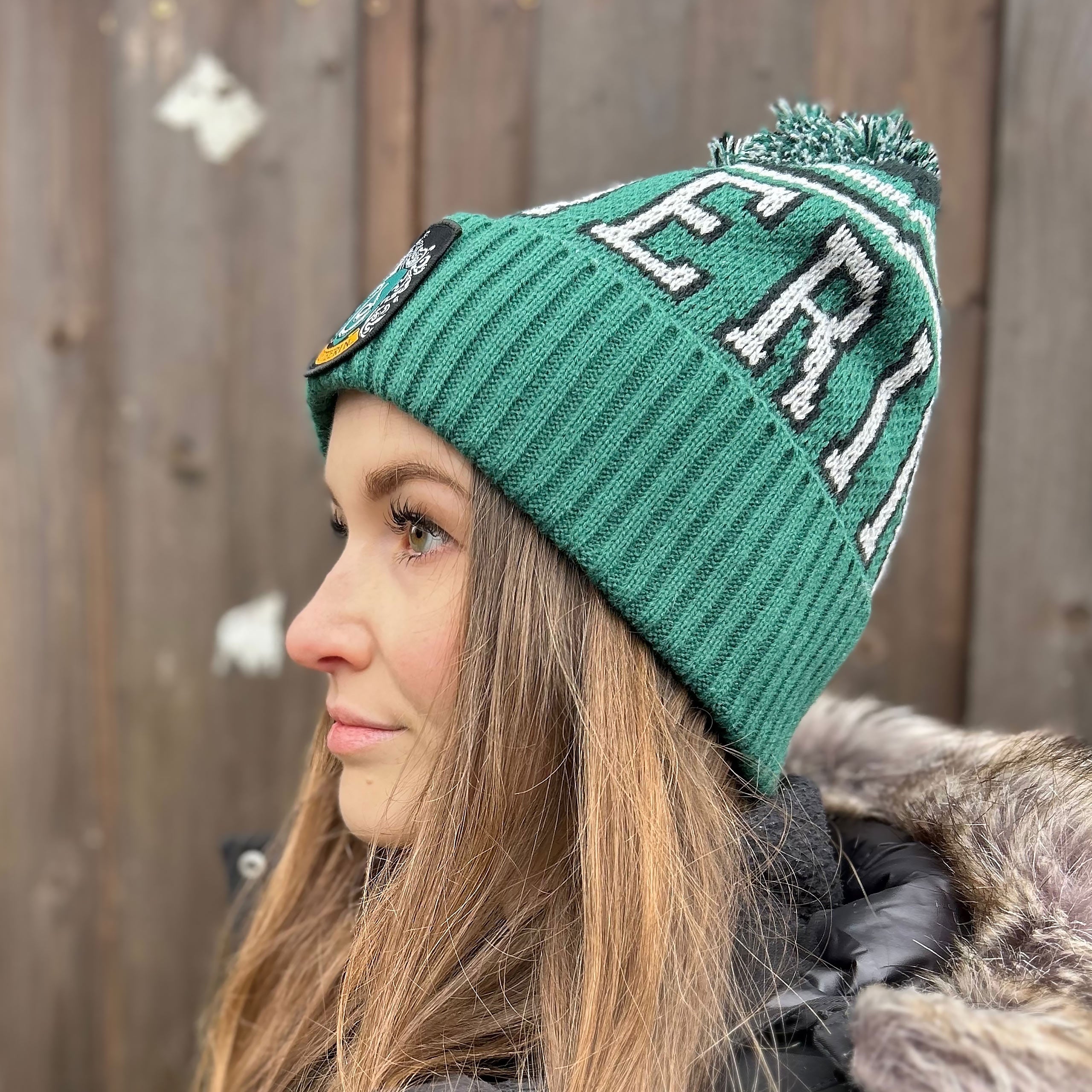 Produktbild Harry Potter - Slytherin Mütze grün