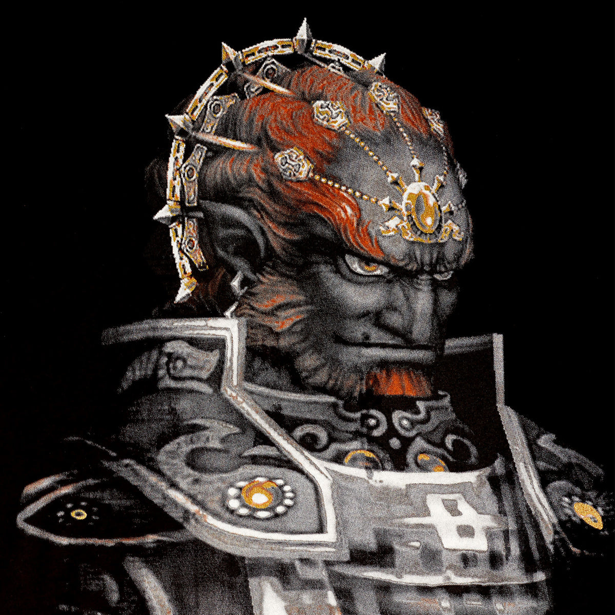 Produktbild Zelda - Ganondorf Hexenmeister T-Shirt schwarz