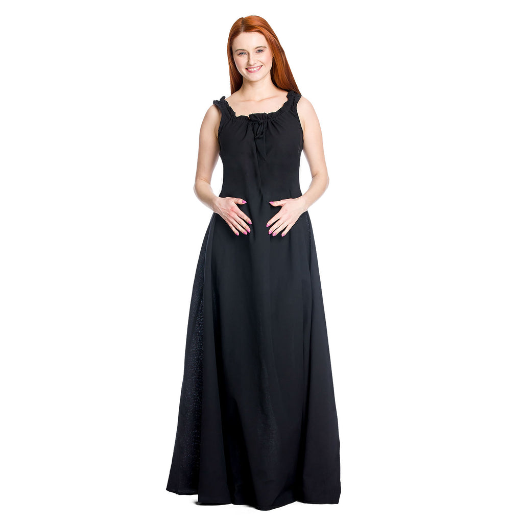 Produktbild Mittelalter Überkleid Ella schwarz