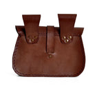 Produktbild Mittelalter Gürteltasche mit Prägung braun
