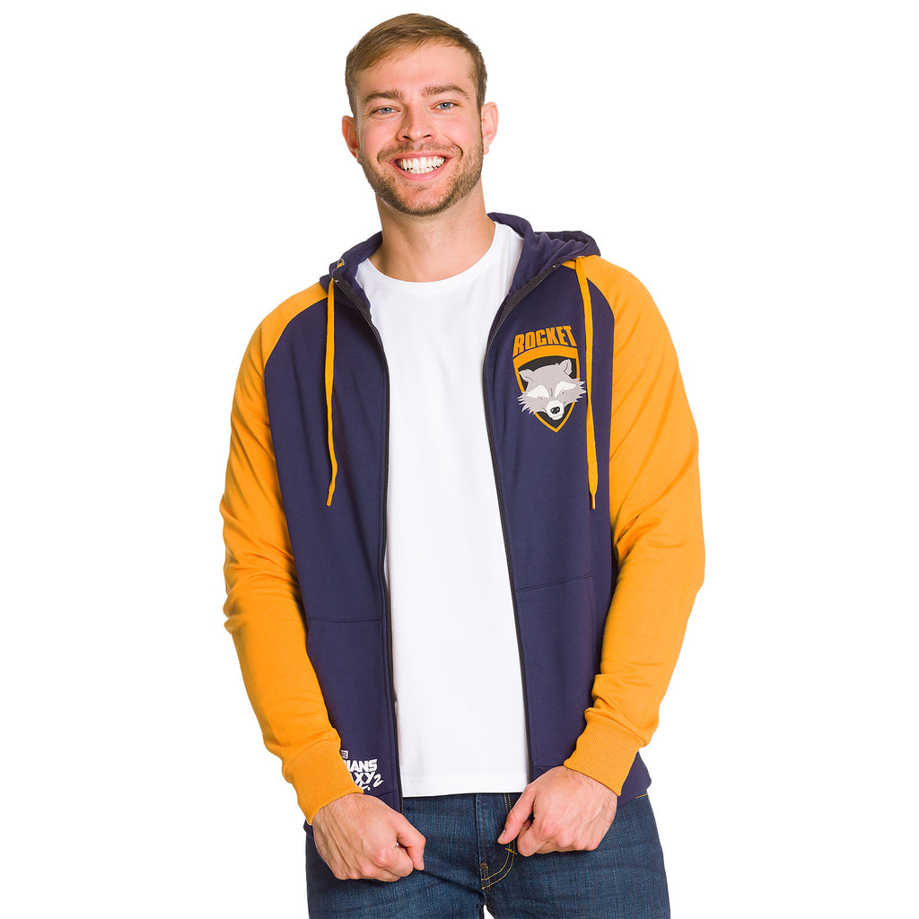 Produktbild Guardians of the Galaxy - Rocket Raccoon Kapuzenjacke blau