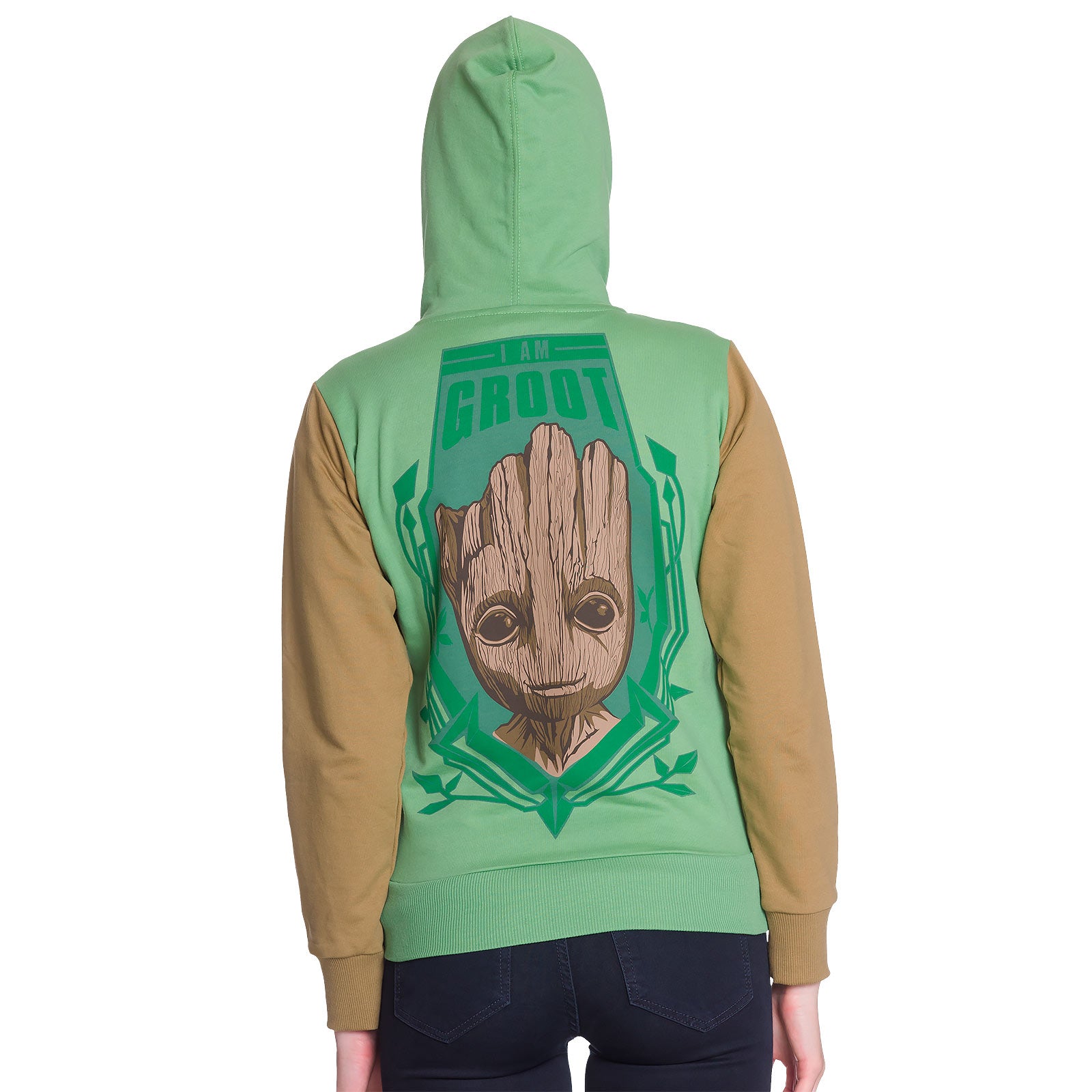 Produktbild Guardians of the Galaxy - Groot Kapuzenjacke Damen grün