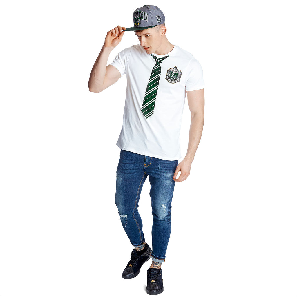 Produktbild Harry Potter - Slytherin Lookalike T-Shirt weiß
