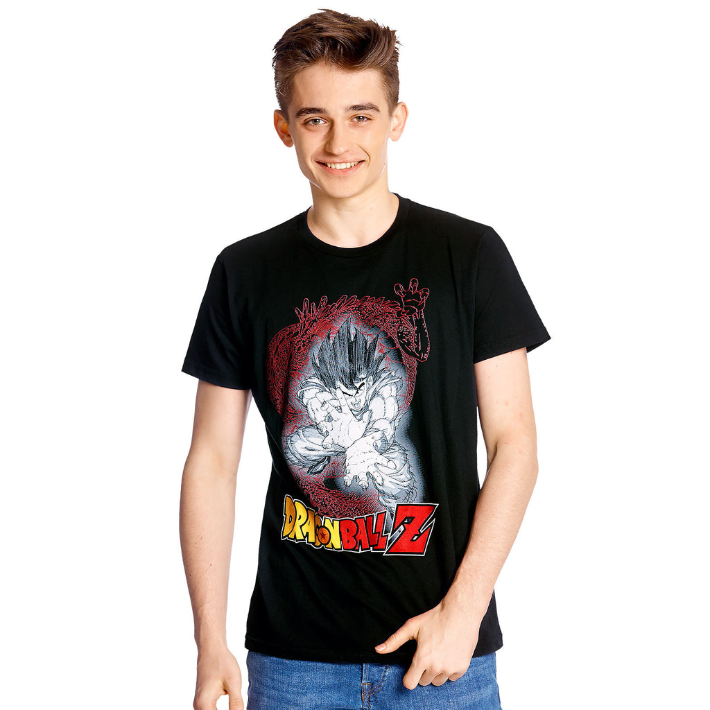 Dragon Ball - Goku Kamehameha T-Shirt schwarz