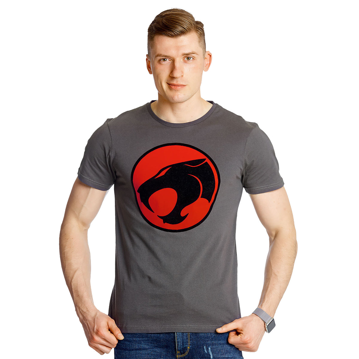 Produktbild ThunderCats - Logo T-Shirt grau