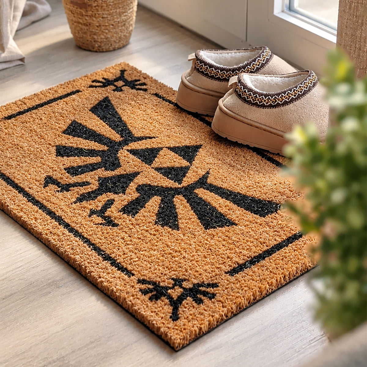 Produktbild Zelda - Triforce Logo Fußmatte