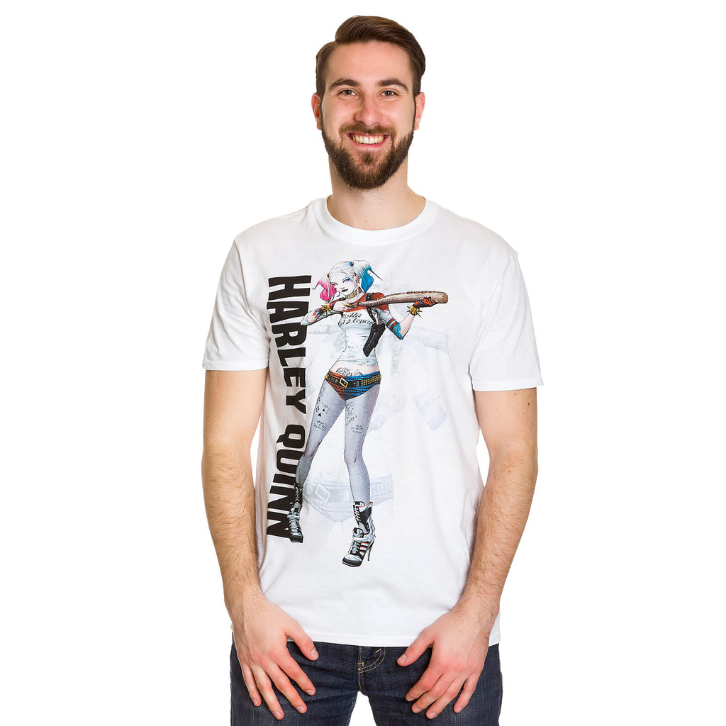 Produktbild Suicide Squad - Harley Quinn Poster T-Shirt weiß