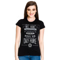 Produktbild Supernatural - Crazy People Girlie Shirt schwarz