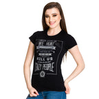 Produktbild Supernatural - Crazy People Girlie Shirt schwarz