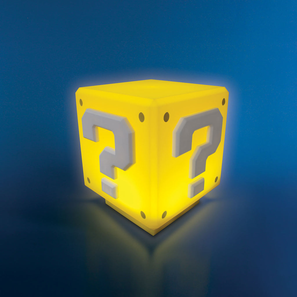Produktbild Super Mario - Mini Fragezeichen Lampe mit Sound