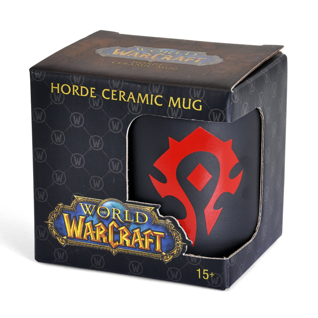 Produktbild Warcraft - Horde Logo Tasse schwarz rot