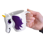 Produktbild Einhorn 3D Thermoeffekt Tasse