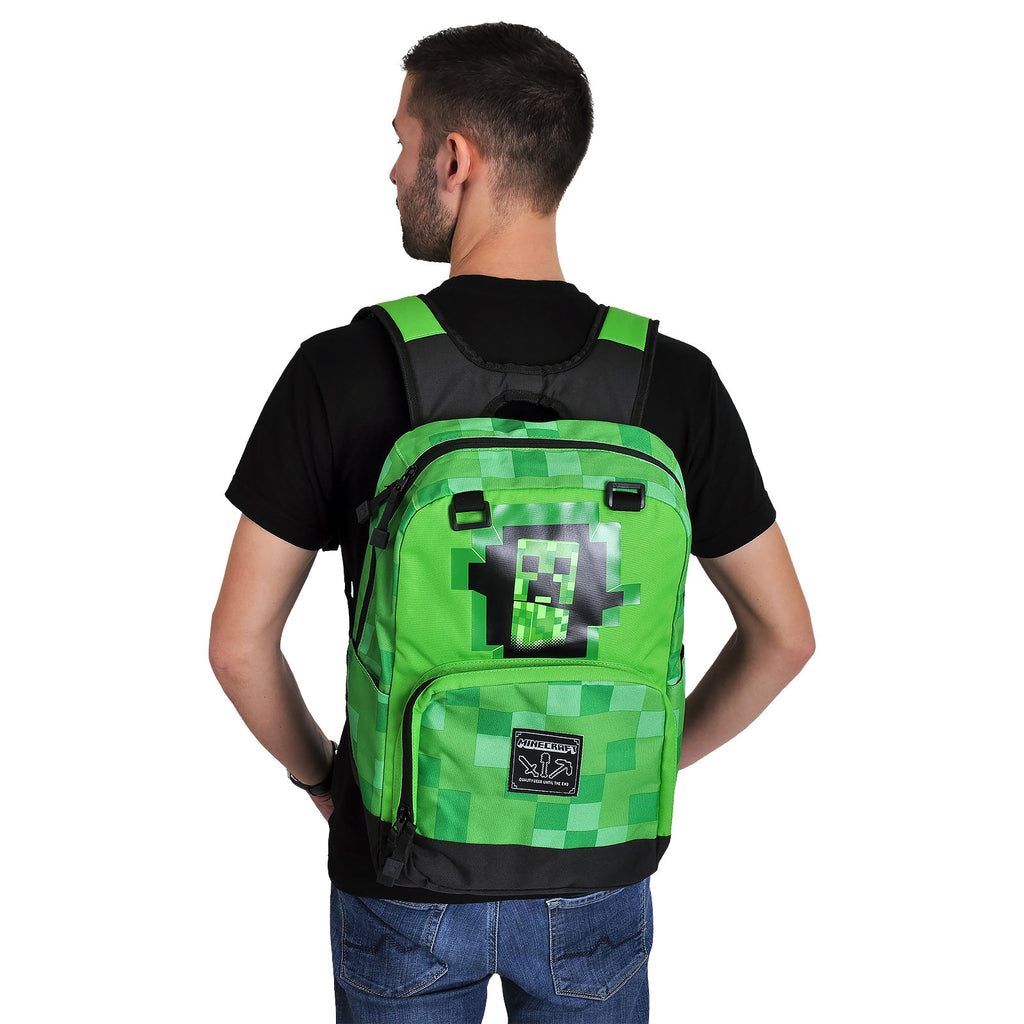 Produktbild Minecraft - Creeper Inside Rucksack grün