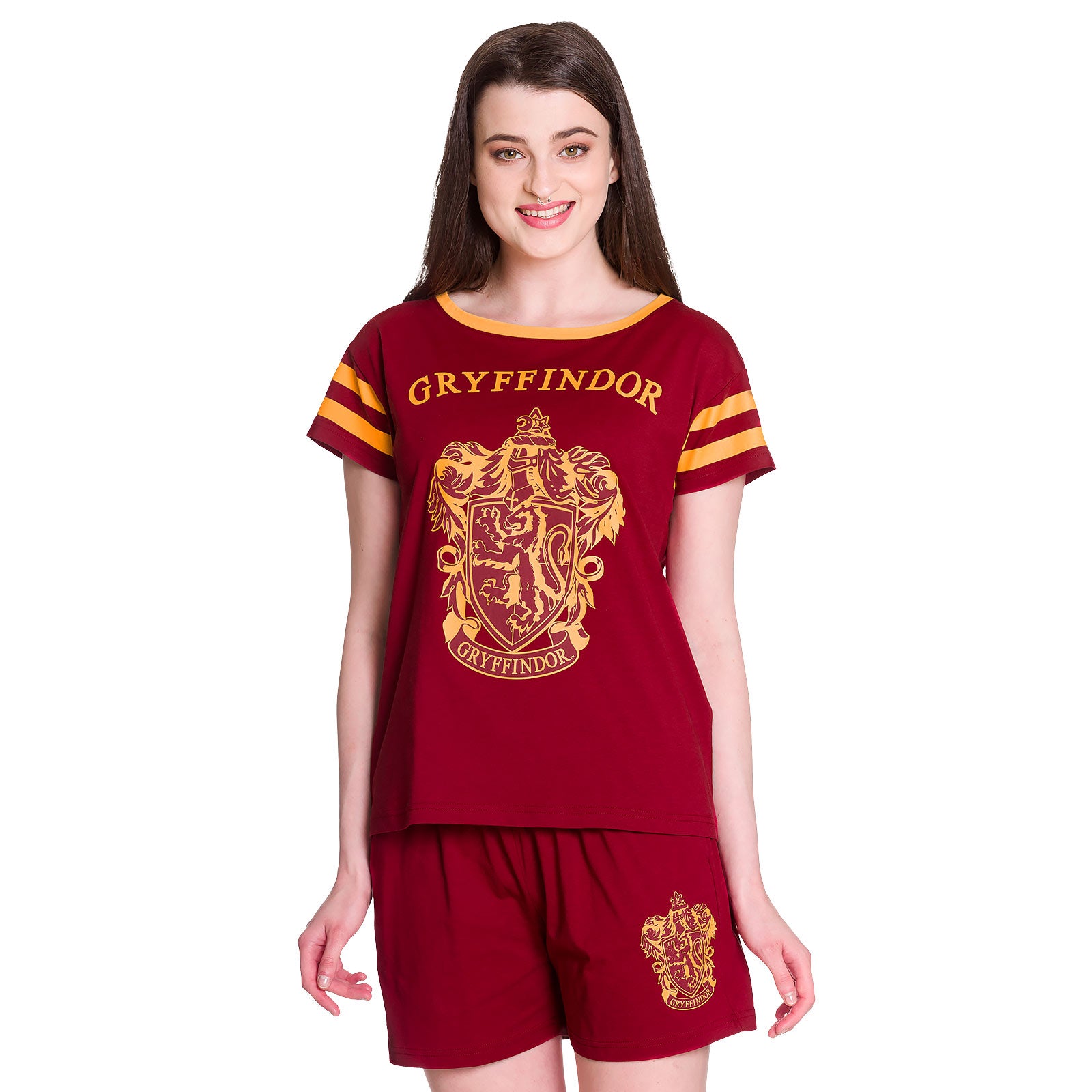 Produktbild Harry Potter - Gryffindor Pyjama kurz Damen