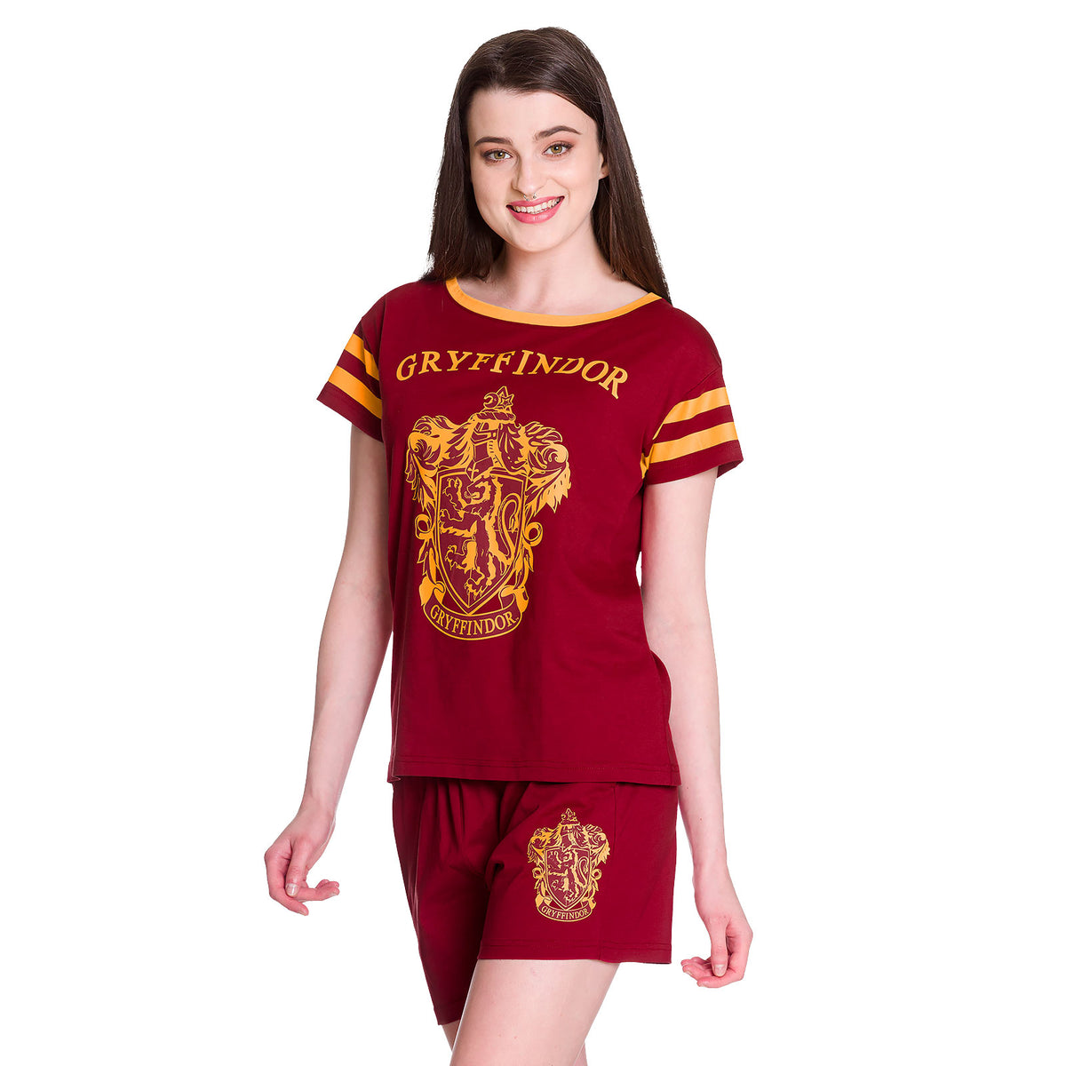 Produktbild Harry Potter - Gryffindor Pyjama kurz Damen