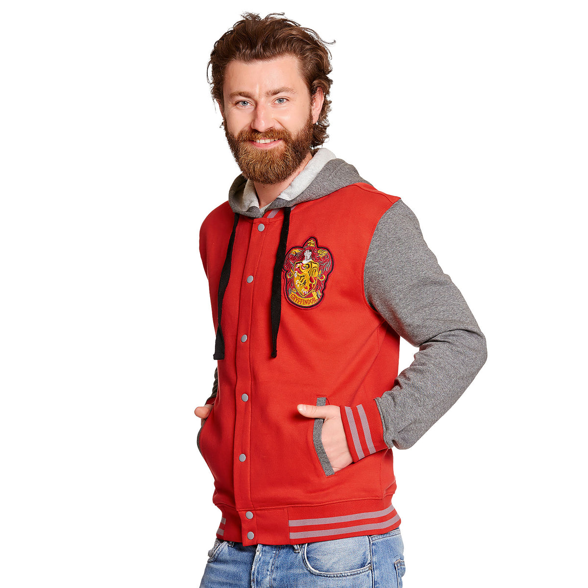 Produktbild Harry Potter - Gryffindor College Jacke mit Kapuze