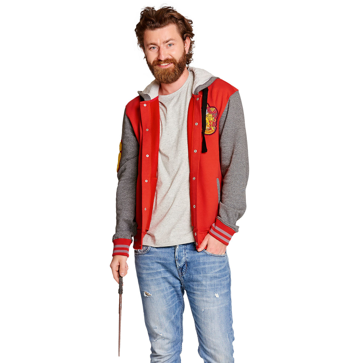 Produktbild Harry Potter - Gryffindor College Jacke mit Kapuze