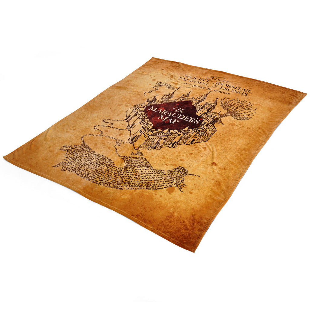 Produktbild Harry Potter - Karte des Rumtreibers Flauschdecke