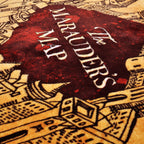 Produktbild Harry Potter - Karte des Rumtreibers Flauschdecke