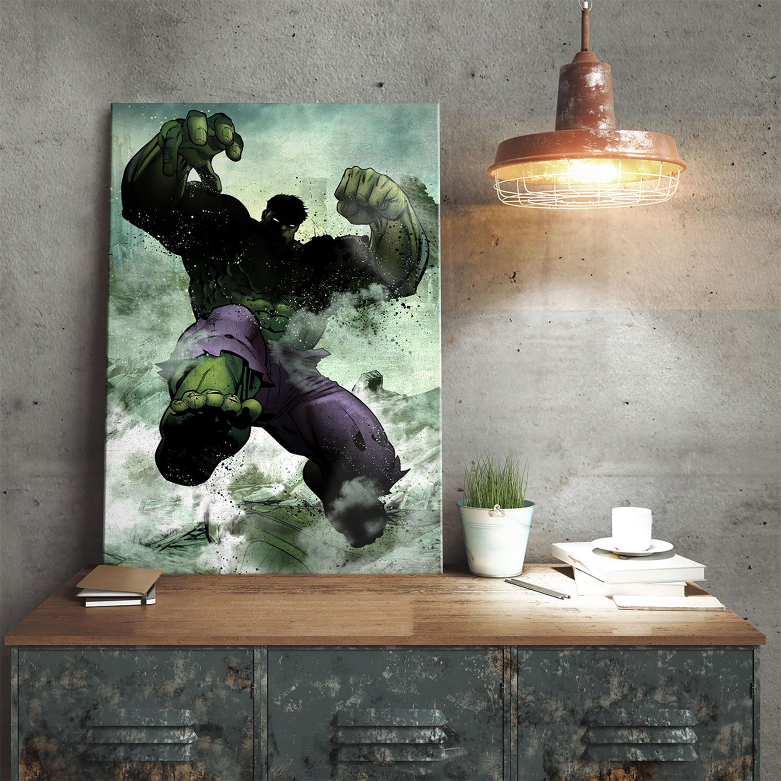 Produktbild Hulk Metall Poster