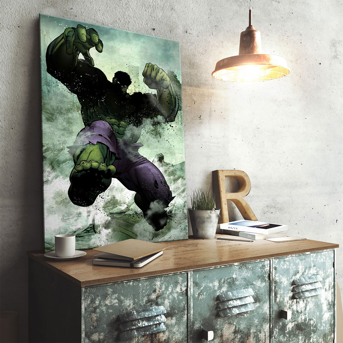 Produktbild Hulk Metall Poster