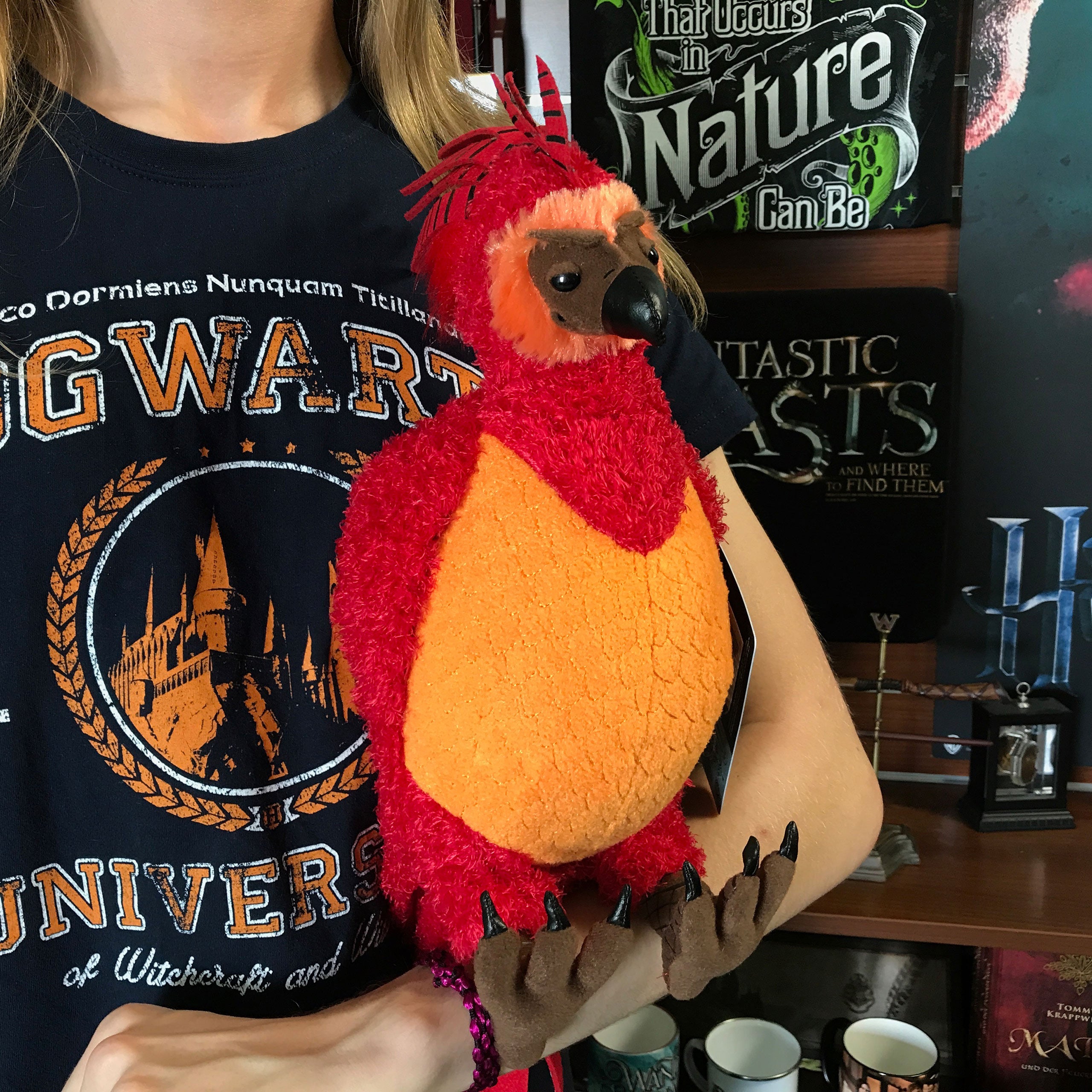 Produktbild Harry Potter - Fawkes Plüsch Figur 30 cm