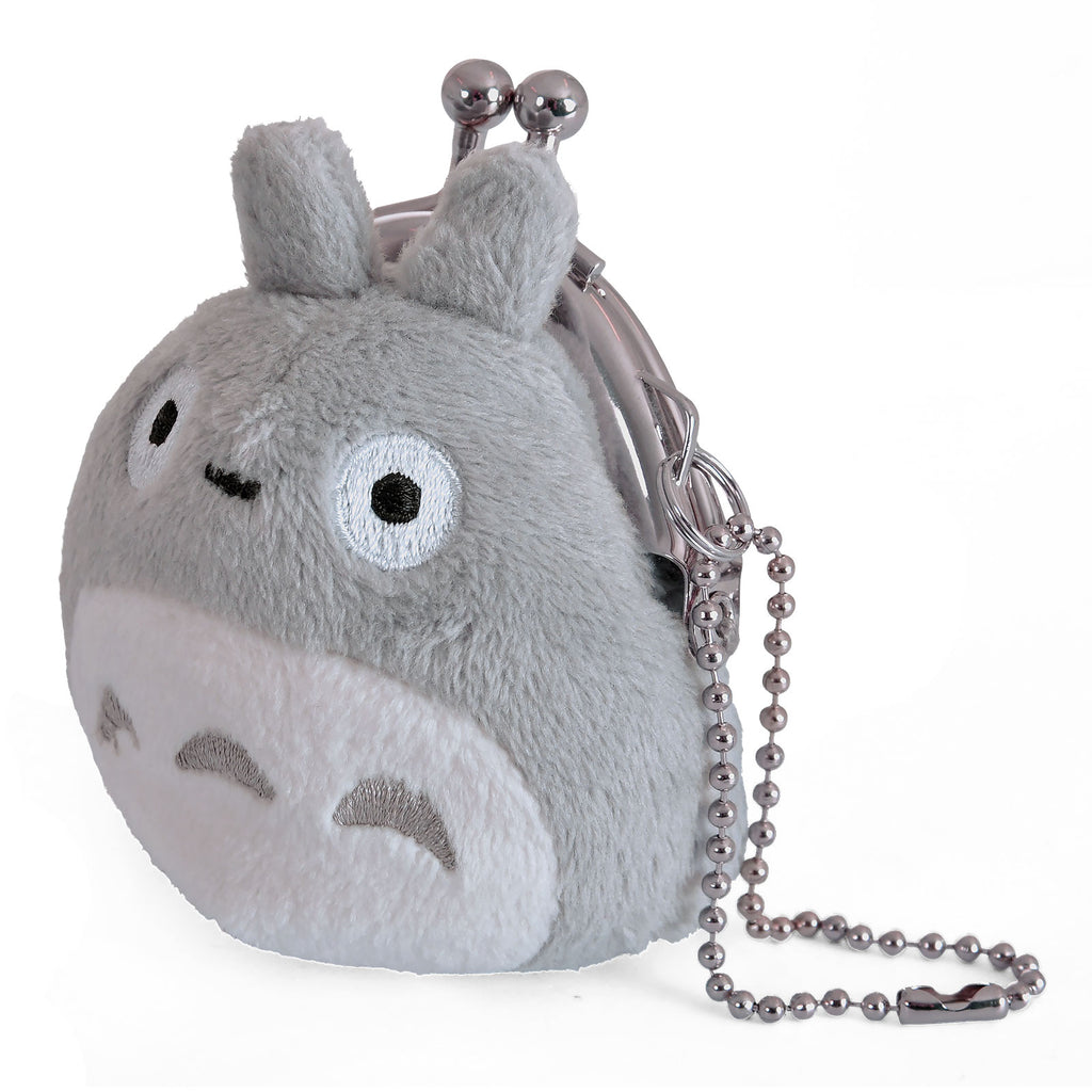 Totoro - Plüsch Kleingeldbörse grau