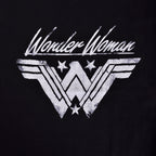 Produktbild Wonder Woman - Logo Damen T-Shirt schwarz