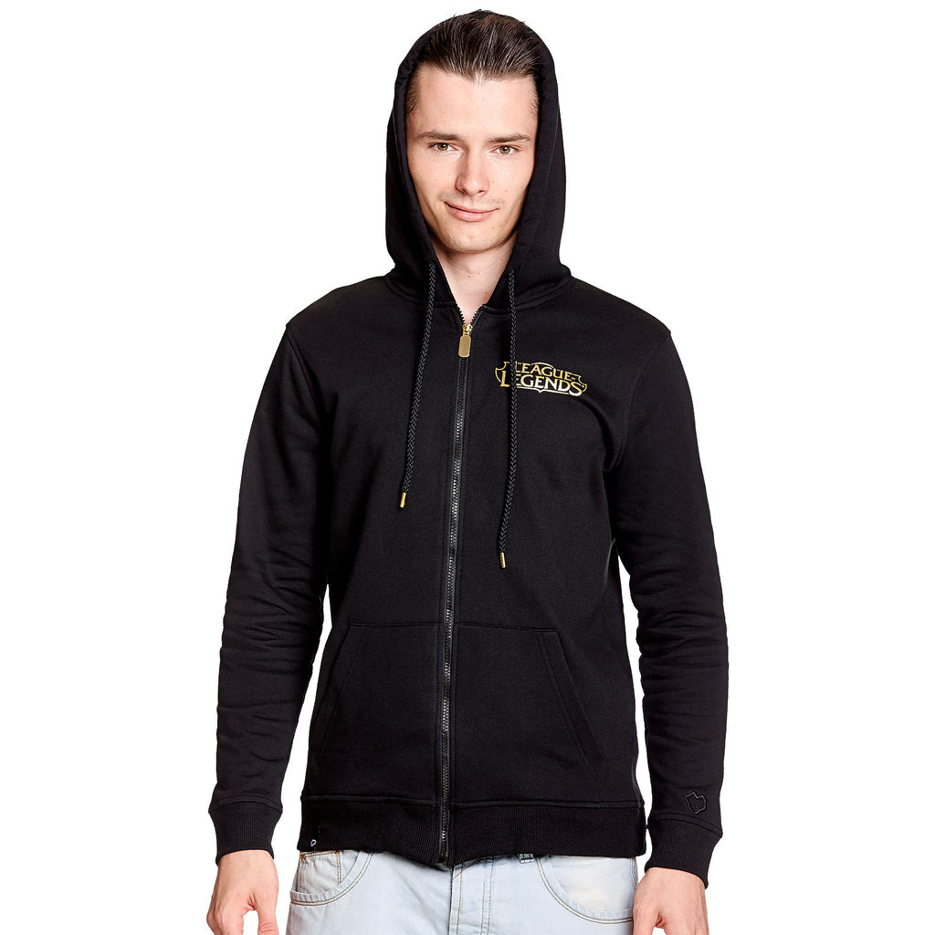 Produktbild League of Legends - Logo Kapuzenjacke schwarz