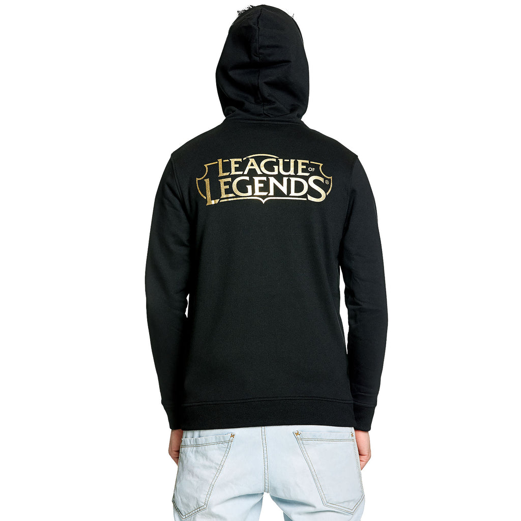 Produktbild League of Legends - Logo Kapuzenjacke schwarz