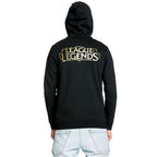 Produktbild League of Legends - Logo Kapuzenjacke schwarz