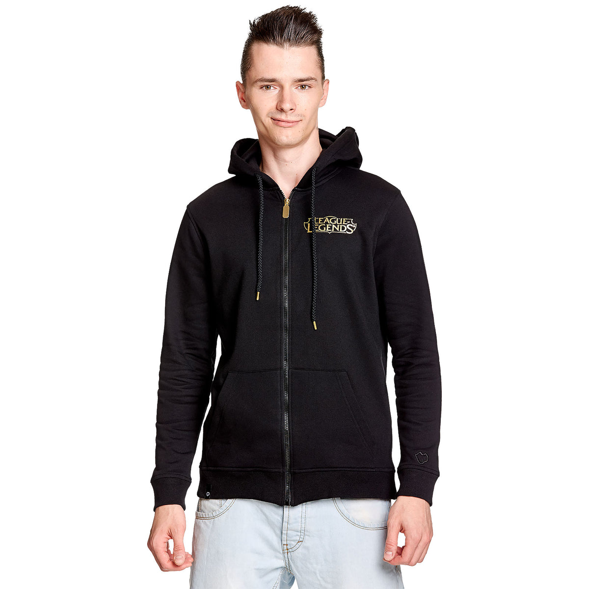 Produktbild League of Legends - Logo Kapuzenjacke schwarz