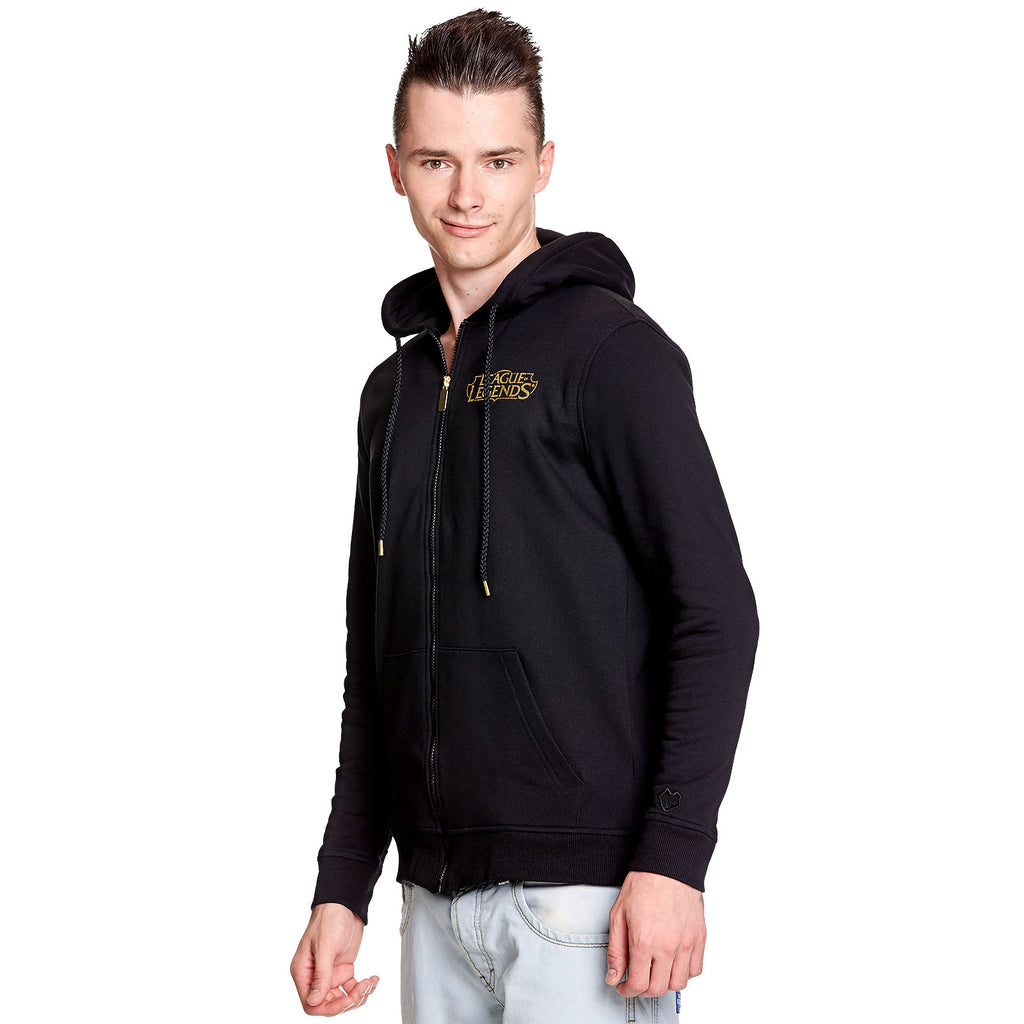 Produktbild League of Legends - Logo Kapuzenjacke schwarz