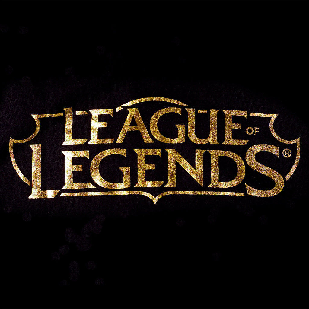 Produktbild League of Legends - Logo Kapuzenjacke schwarz
