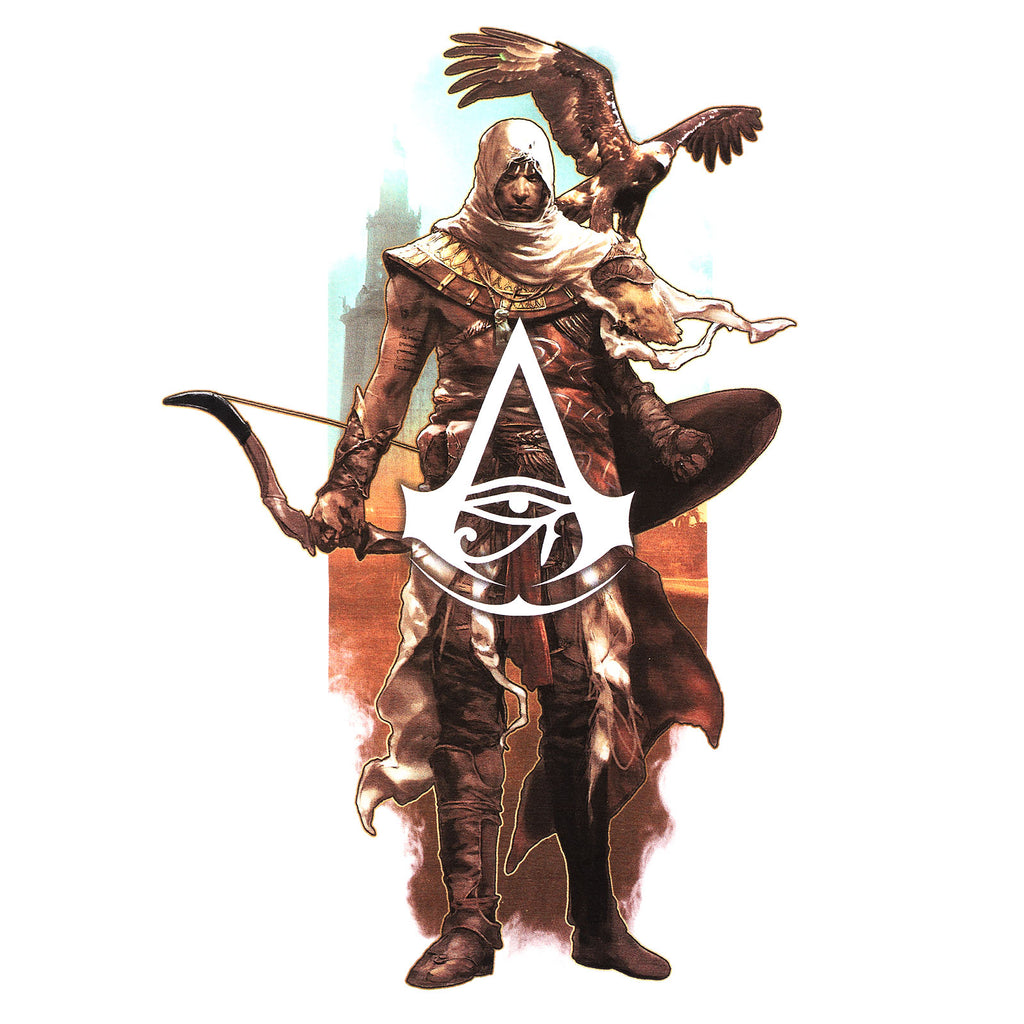 Produktbild Assassins Creed - Bayek mit Senu T-Shirt weiß