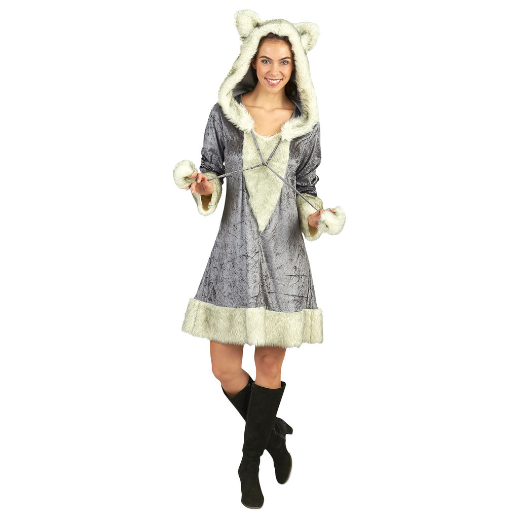 Produktbild Silberfuchs - Plüsch Kostüm Damen