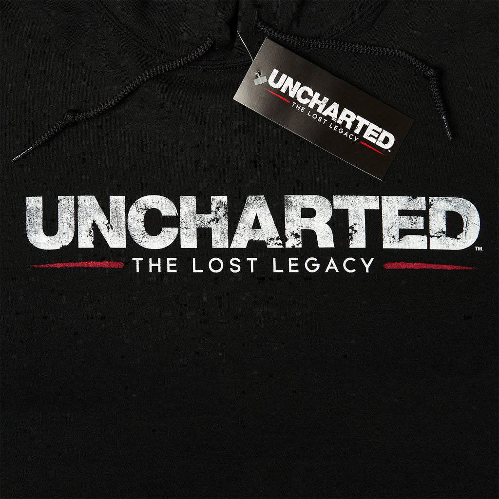Produktbild Uncharted - Logo Hoodie schwarz