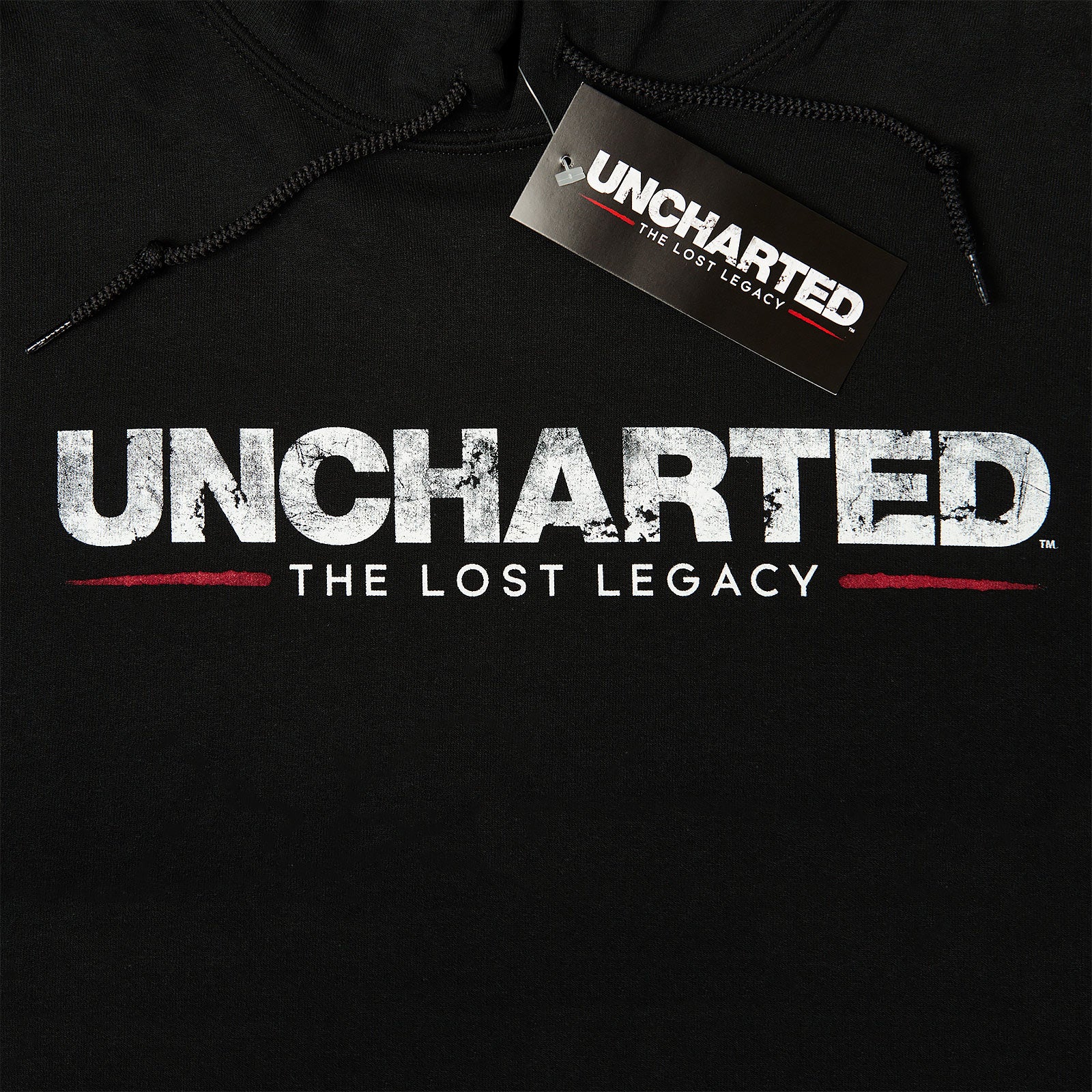 Produktbild Uncharted - Logo Hoodie schwarz