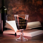 Produktbild Game of Thrones - Drink and Know Weinglas