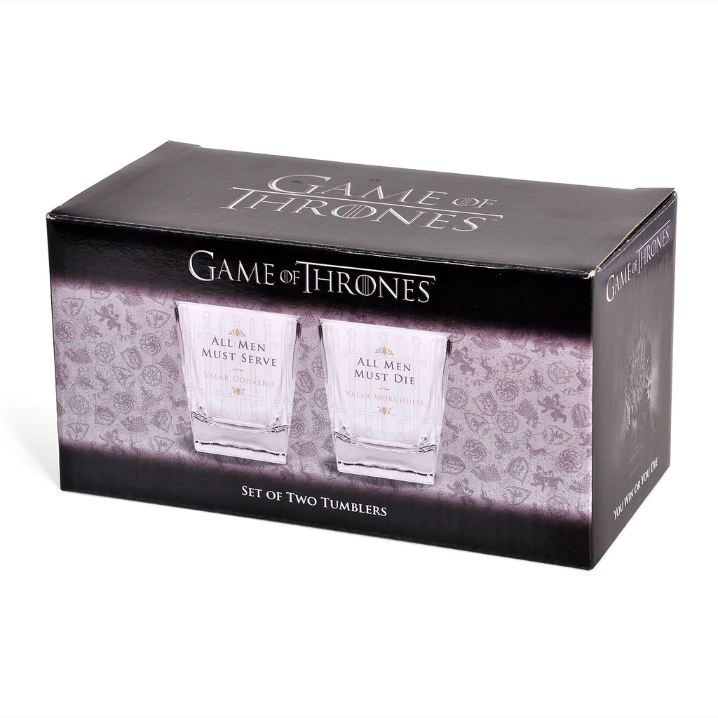 Produktbild Game of Thrones - Serve & Die Gläserset