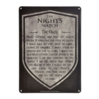 Produktbild Game of Thrones - Schwur der Nachtwache Schild