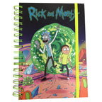 Produktbild Rick and Morty - Portal Notizbuch A5 neon