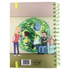 Produktbild Rick and Morty - Portal Notizbuch A5 neon