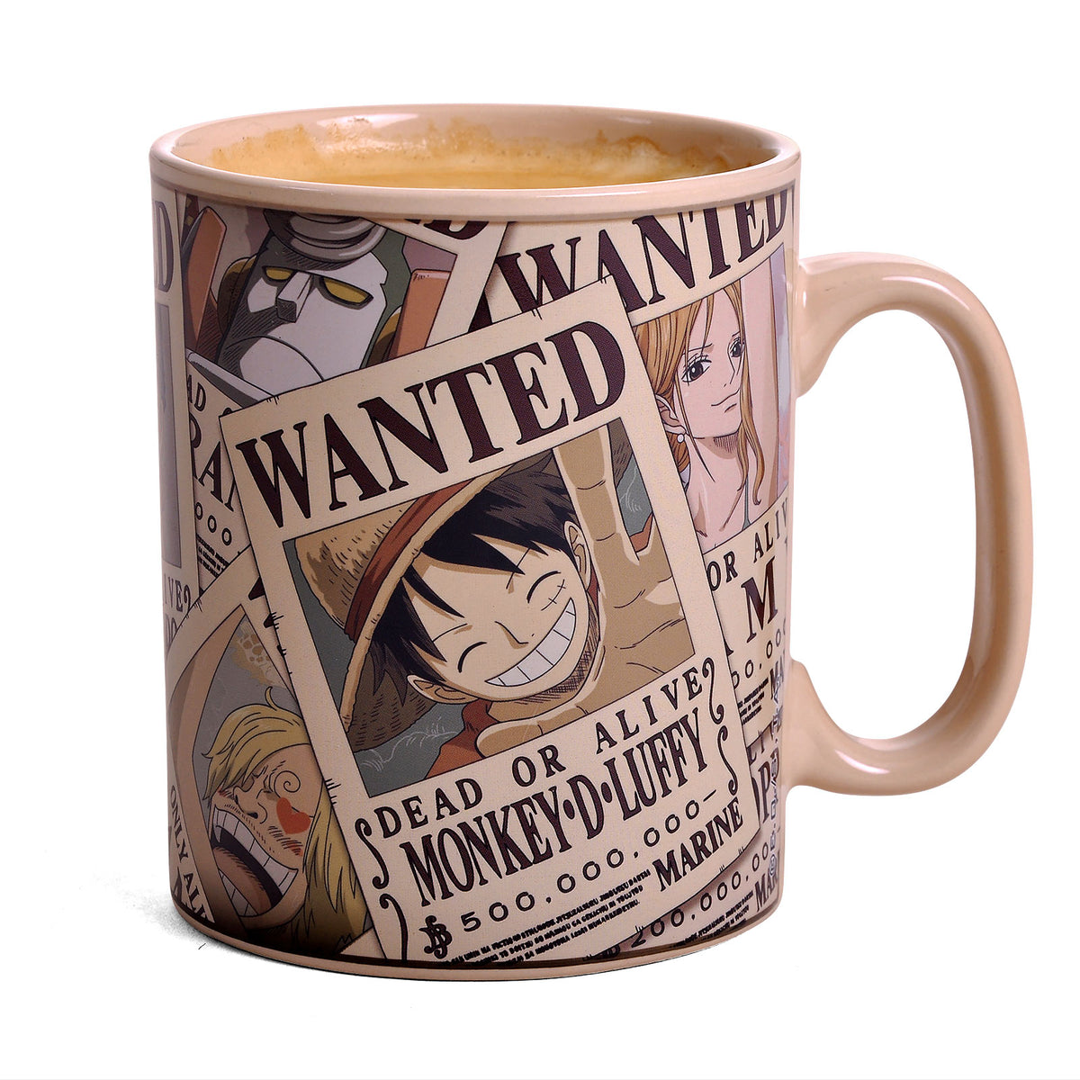 Produktbild One Piece - Wanted Thermoeffekt Tasse