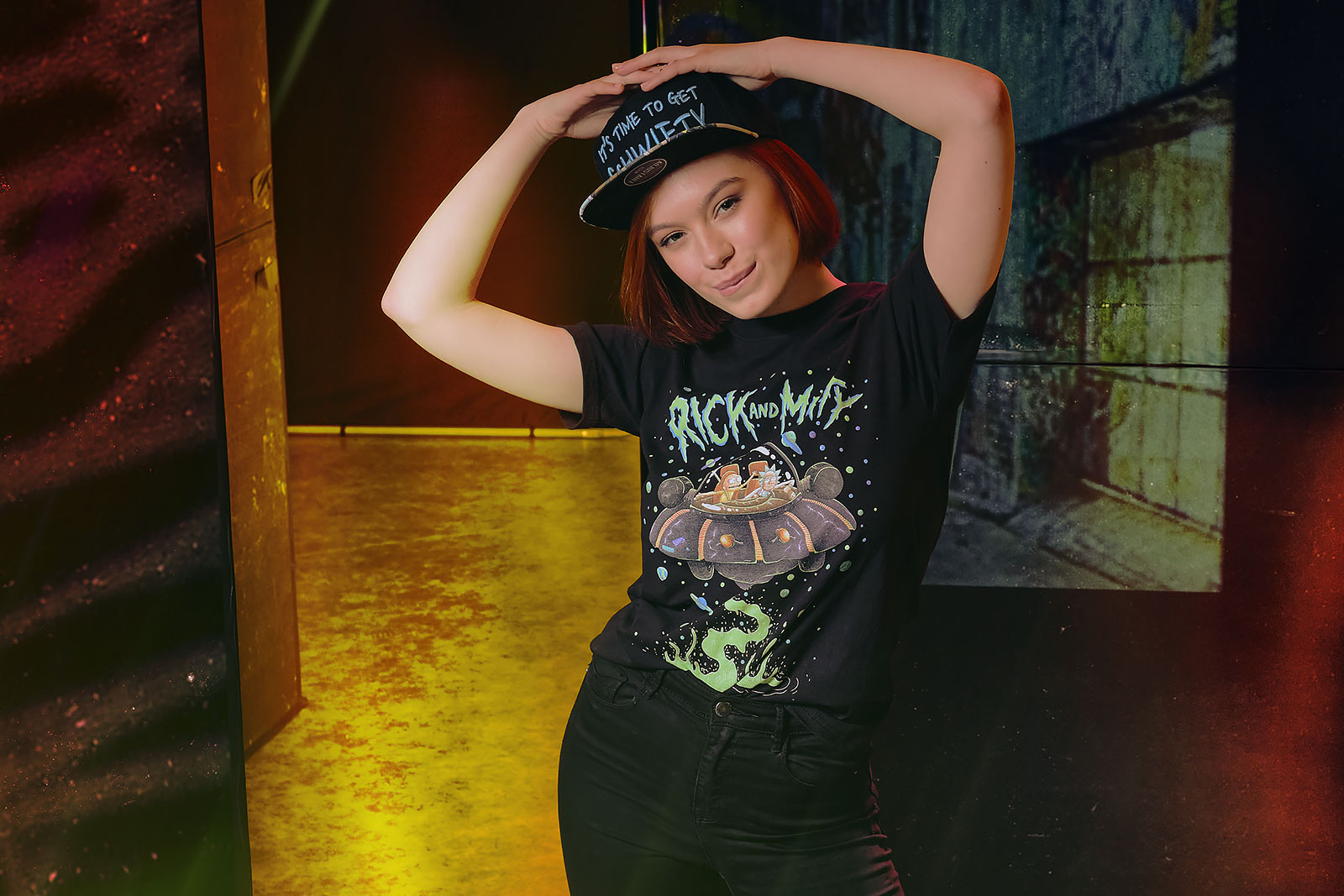 Product image Rick and Morty - Space Cruiser T-Shirt black