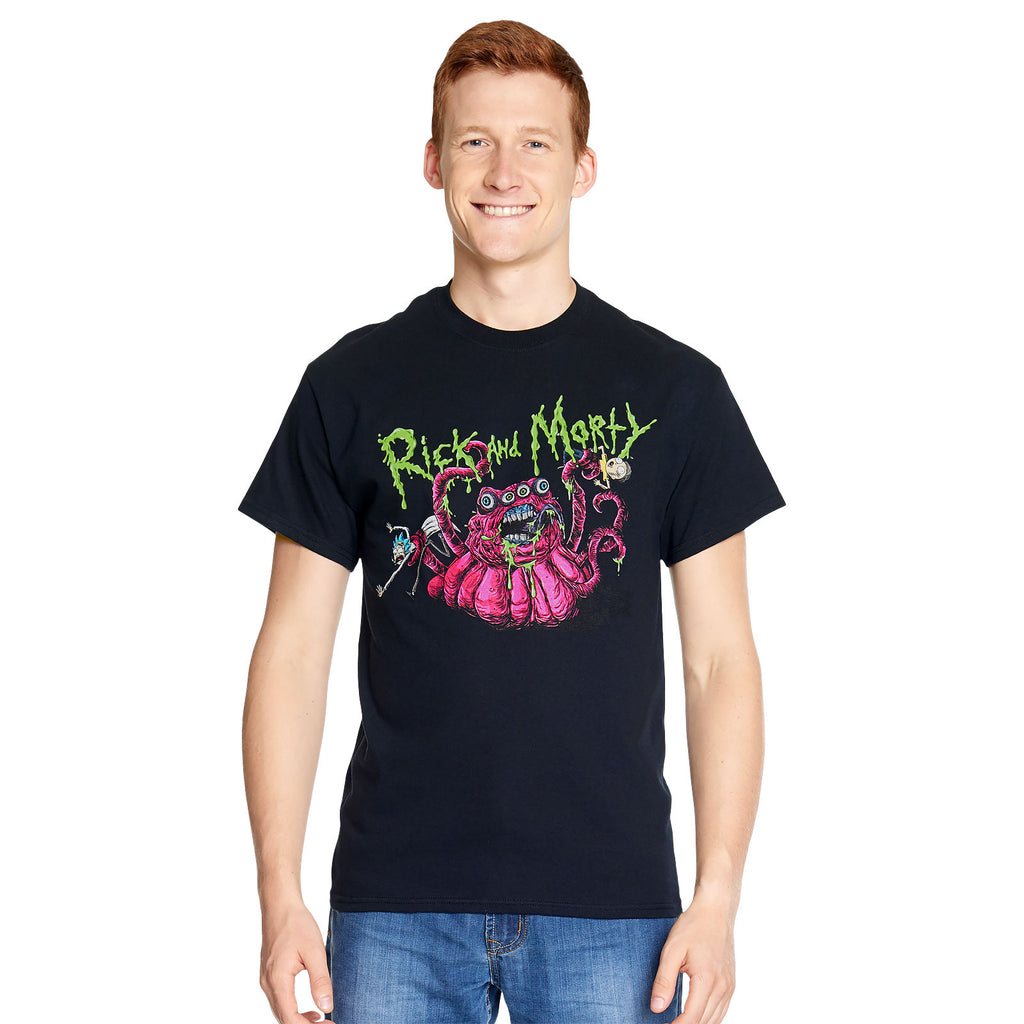 Produktbild Rick and Morty - Monster Slime T-Shirt schwarz