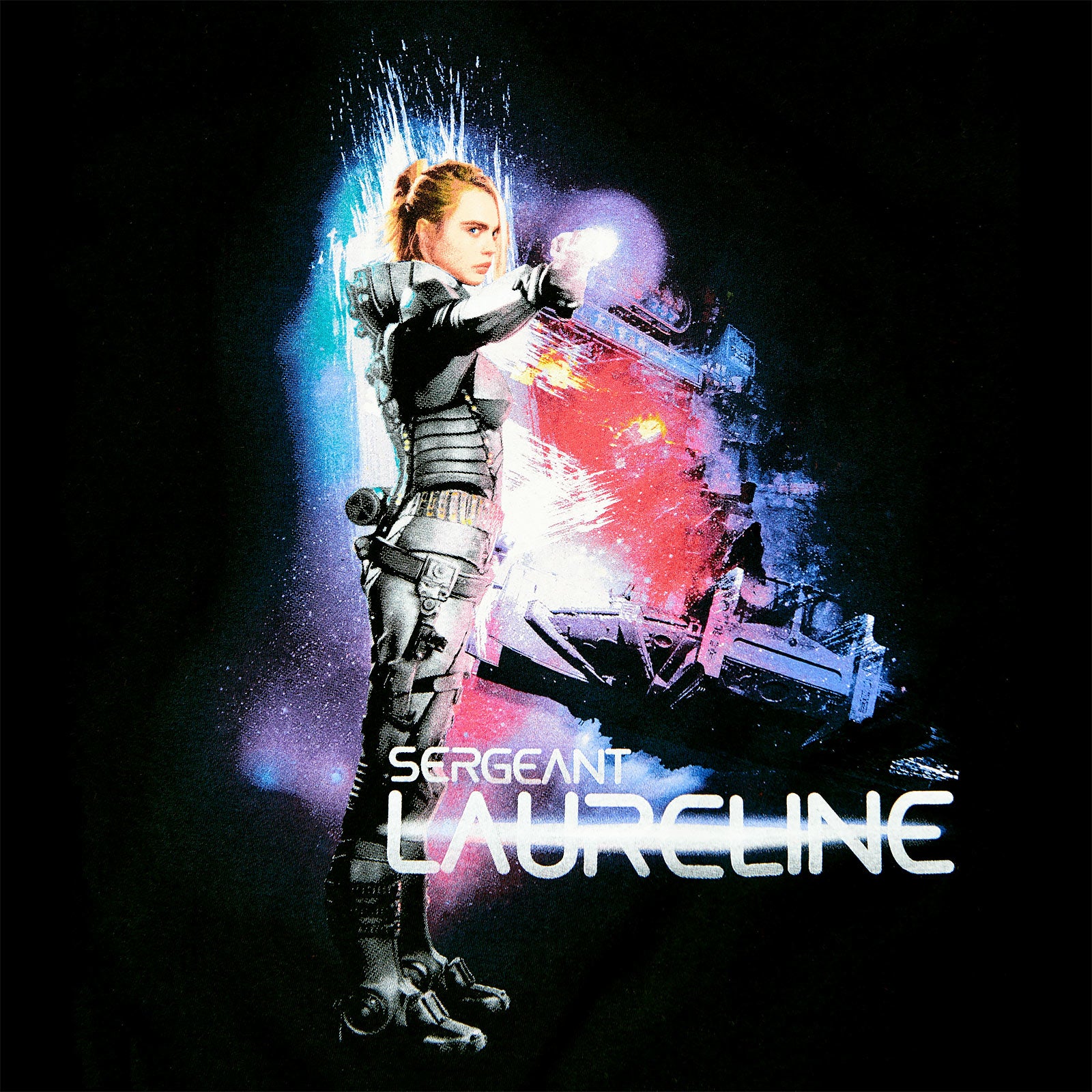 Produktbild Valerian - Sergeant Laureline T-Shirt schwarz