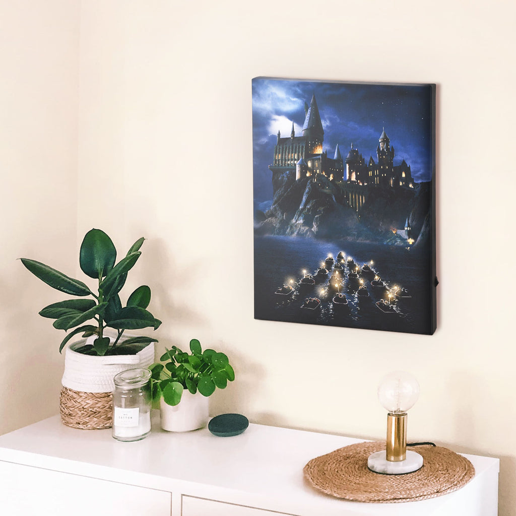 Produktbild Harry Potter - Hogwarts Wandbild mit Licht