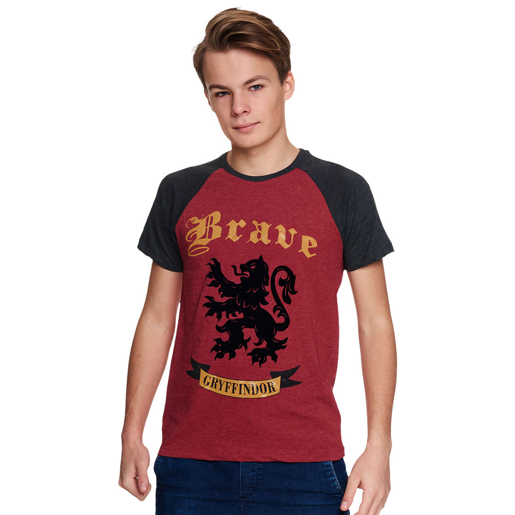 Produktbild Harry Potter - Brave Gryffindor T-Shirt rot